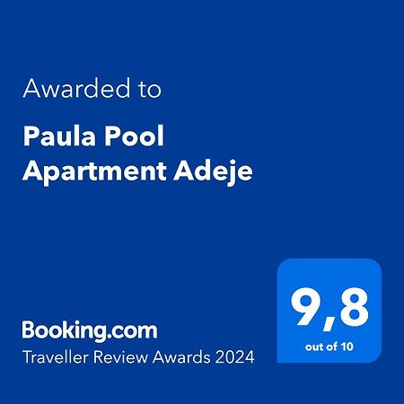 Paula Pool Apartment Adeje Адехе Экстерьер фото